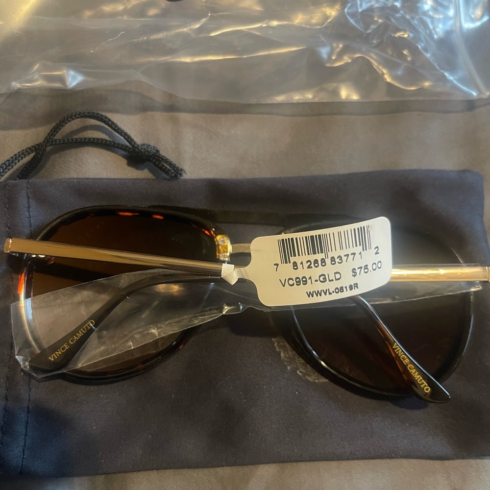 Vince Camuto Vc991 Metal 100% Uv Protective Women’s Aviator Pilot Sunglasses - Picture 2 of 8